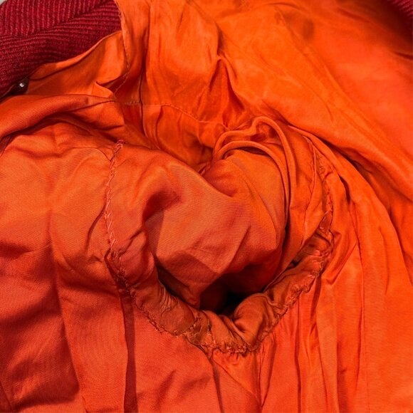 Vintage 1950s Princess Coat Corduroy Cotton XS Extra Small - Picture 7 of 7